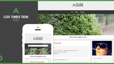 Glide - A Responsive Tumblr Theme