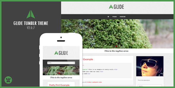 Glide - A Responsive Tumblr Theme