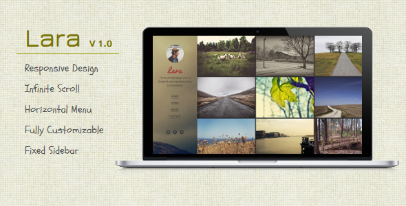 Lara - Blogger Template For Photographers: A Stunning Choice for Picture Bloggers