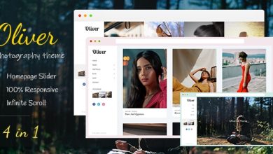 Oliver | Photography Blogger Theme