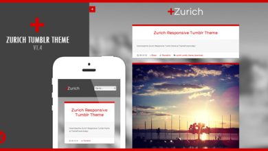 Zurich: A Responsive Tumblr Theme for All Blogs