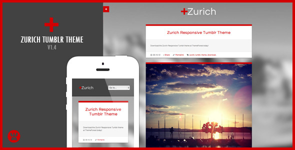 Zurich: A Responsive Tumblr Theme for All Blogs