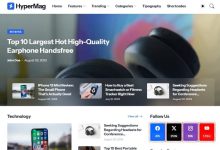 HyperMag Blogger Template: The Perfect Choice for Your Magazine Blog