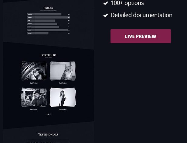 Weeko - Responsive Portfolio Tumblr Theme