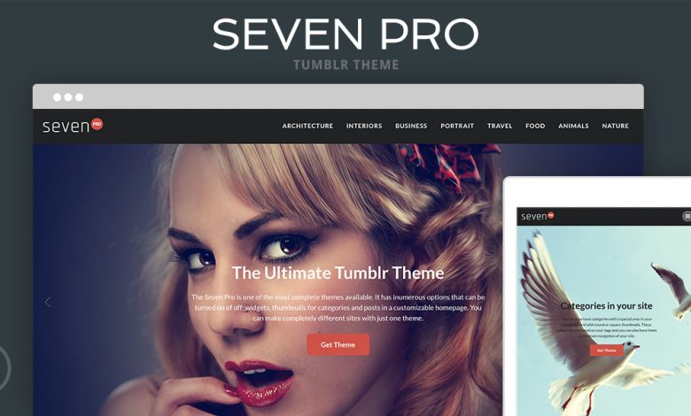 Seven Pro Tumblr Theme