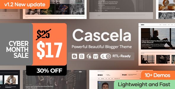 Cascela - Personal Blogger Blog and Magazine