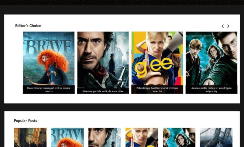 Moviez Blogger Template: The Ultimate Choice for Movie and Video Blogs